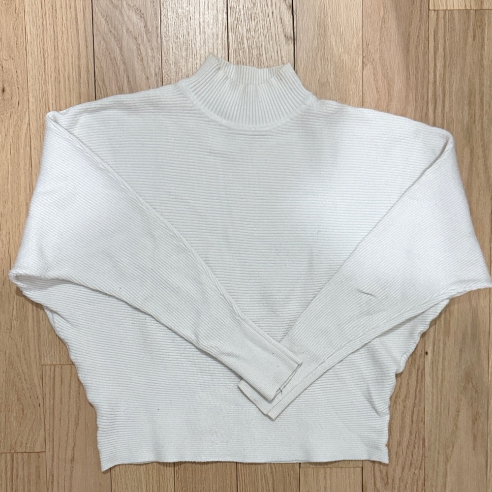 Primark White Cowl Neck Sweater